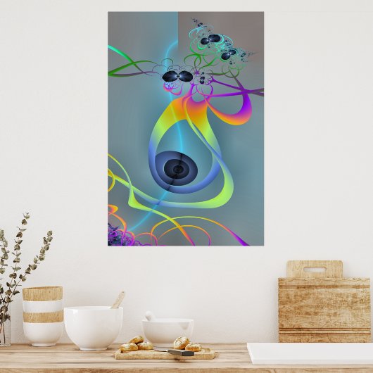 Poster 'Plafonnier' (Cuisine)