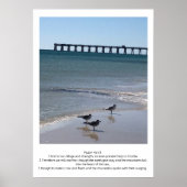 Poster Plage (Devant)