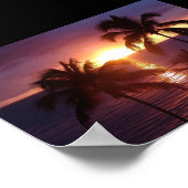 Poster Plage (Coin)