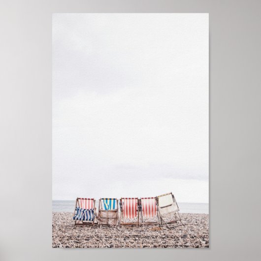 Poster Plage (Devant)