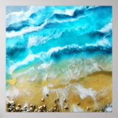 Poster Plage (Devant)