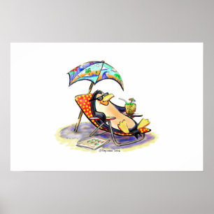 Poster plage
