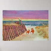 Poster Plage (Devant)