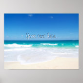 Poster Plage (Devant)