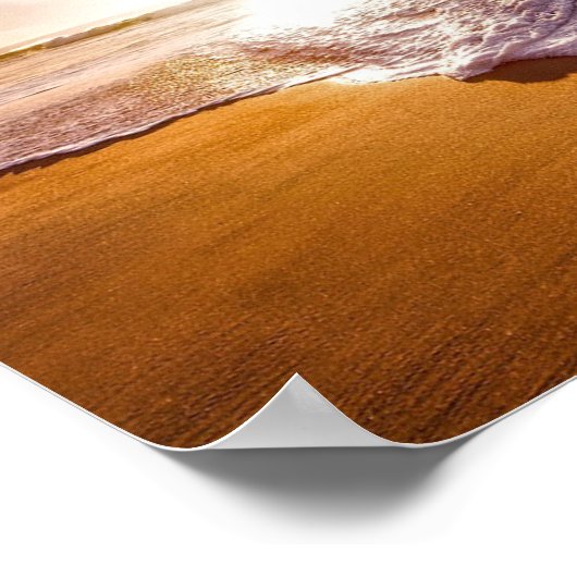 Poster plage (Coin)