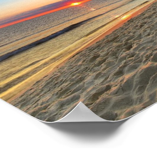 Poster plage (Coin)