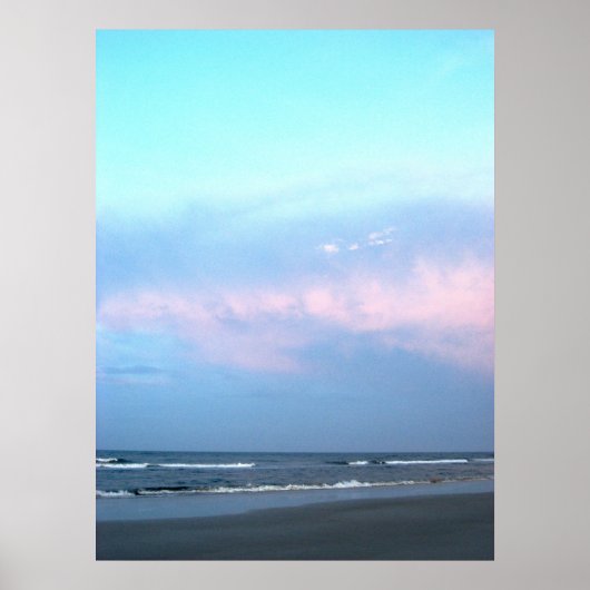 Poster Plage (Devant)