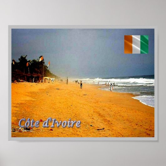 POSTER PLAGE - (Devant)
