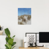 Poster Plage (Bureau à domicile)