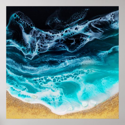 Poster Plage (Devant)