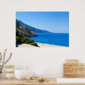 Poster Plage (Cuisine)