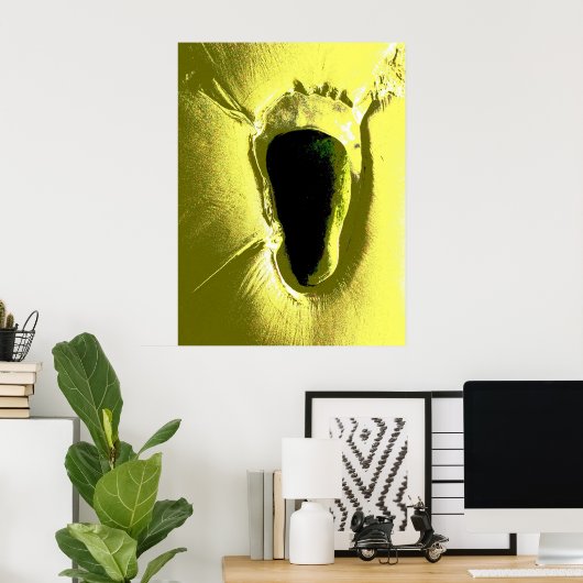 POSTER PLAGE (Bureau à domicile)