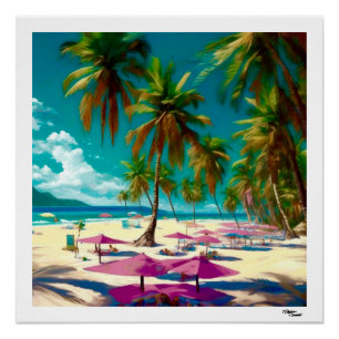 Poster Plage