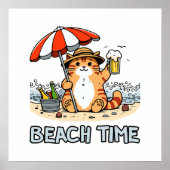 Poster Plage 2 (Devant)