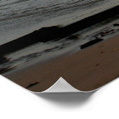 Poster Plage à cinq doigts, Inishowen (Coin)