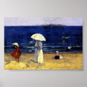 Poster Plage à Dinard, Clarence Gagnon (Devant)