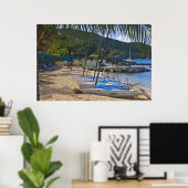 Poster Plage à Leverick Bay Resort & Marina, (Bureau à domicile)