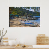 Poster Plage à Leverick Bay Resort & Marina, (Cuisine)