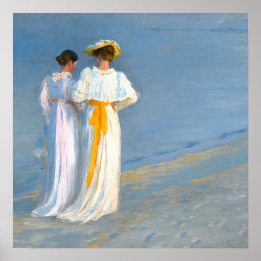 Poster Plage à Skagen (Devant)