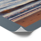 Poster Plage à Sunrise Photo (Coin)