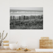Poster Plage B&W (Cuisine)