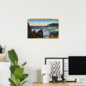 Poster Plage balnéaire et Cannon, Oregon (Bureau à domicile)