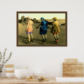 Poster Plage Belles (Cuisine)