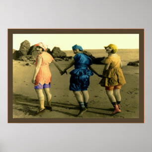 Poster Plage Belles