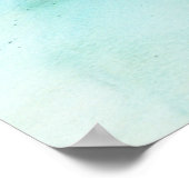 Poster Plage Blanche (Coin)