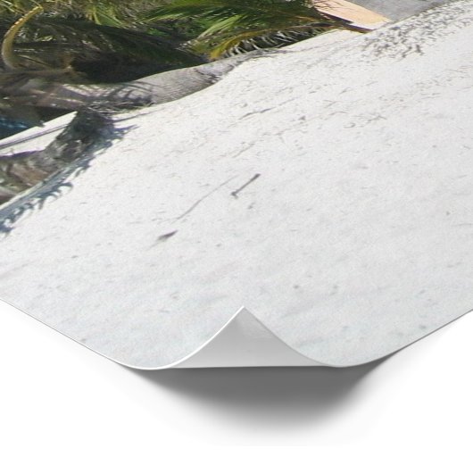 Poster Plage Cabana (Coin)