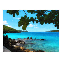 Plage calme St Thomas