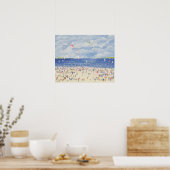 Poster Plage Cloud (Cuisine)