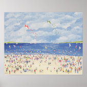 Poster Plage Cloud (Devant)