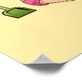 Poster Plage complètement folle (Coin)