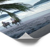 Poster Plage, Costa Rica (Coin)