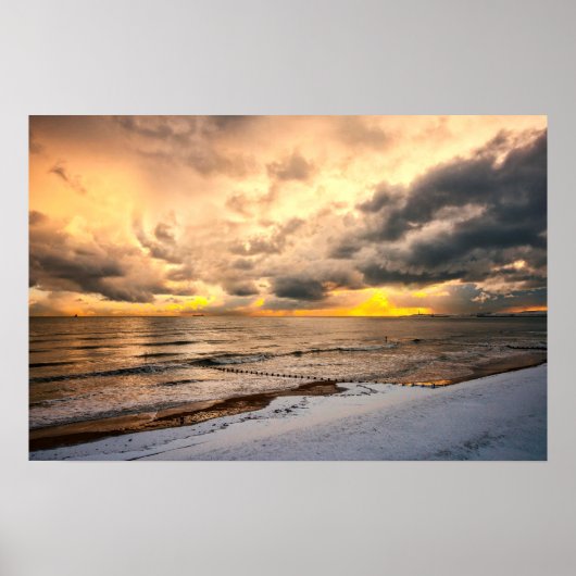 Poster Plage d'Aberdeen (Devant)