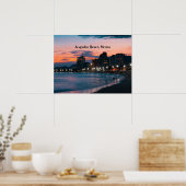 Poster Plage d'Acapulco, Mexique (Cuisine)