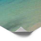 Poster Plage d'Achilles Bay, Bermudes (Coin)