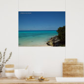 Poster Plage d'Achilles Bay, Bermudes (Cuisine)