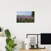 Poster Plage d'algues (Bureau à domicile)