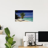 Poster Plage d'Anse Source d'Argent, La Digue (Bureau à domicile)