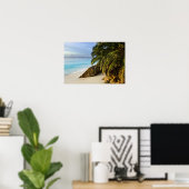 Poster Plage d'Ansi Victorin (Bureau à domicile)