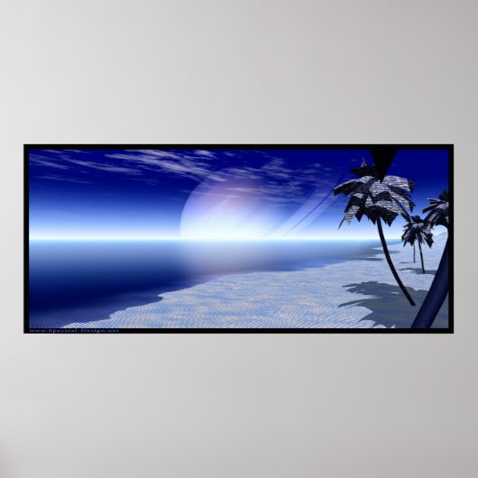 Poster Plage d'Argon (Devant)