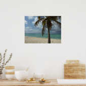 Poster Plage d'Aruba I Belle Scène Nature (Cuisine)