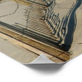 Poster Plage d'Assateague (Coin)