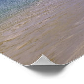 Poster plage de Baie Longue, St-Martin, (Coin)