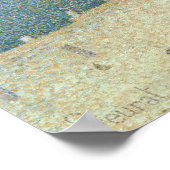 Poster Plage de Bas Butin, Honfleur, 1886 (Coin)