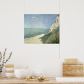 Poster Plage de Bas Butin, Honfleur, 1886 (Cuisine)