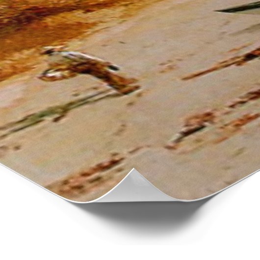 Poster Plage de Beverly (Coin)