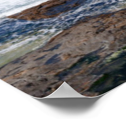 Poster Plage de Boobys Bay |Angleterre (Coin)